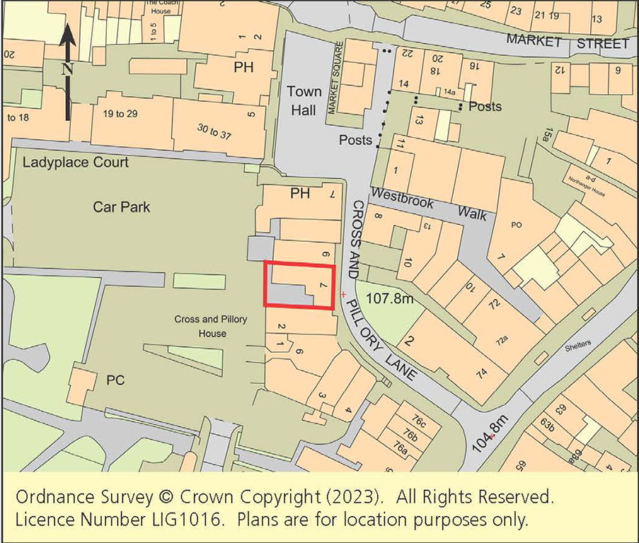 Lot: 125 - FREEHOLD TOWN CENTRE OFFICE BUILDING WITH POTENTIAL AND PARKING -